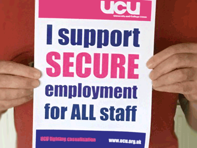 anti casualisation banner