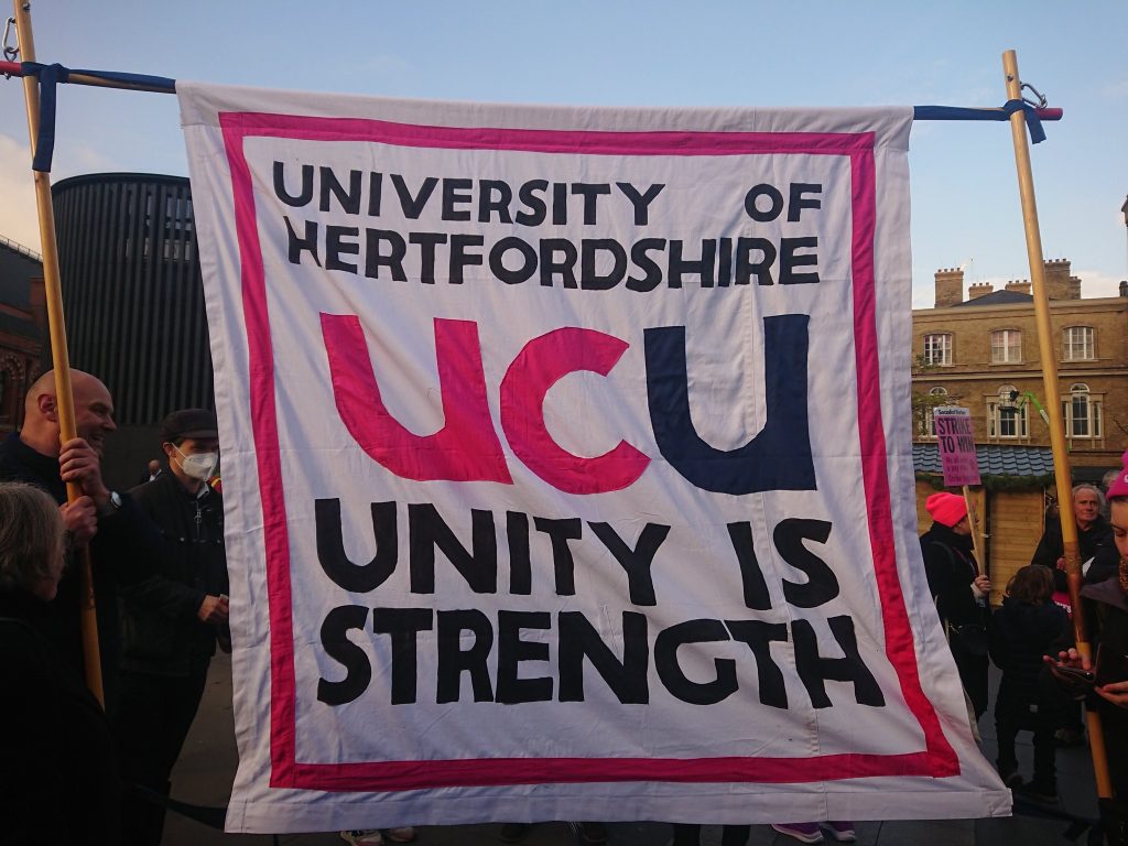 banner ucu unity is strength