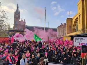 rally at kings cross 30 nov